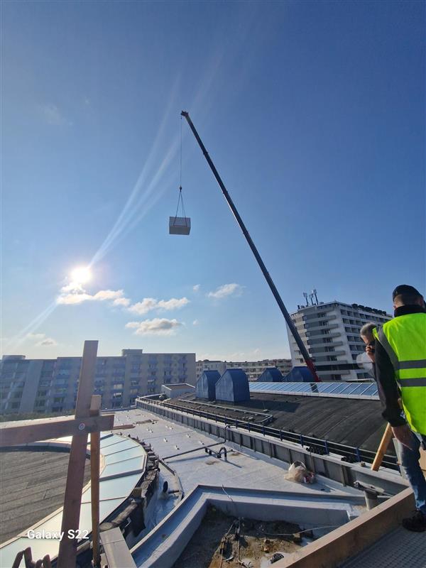 Montage von Klimalösung durch HANSA Klima